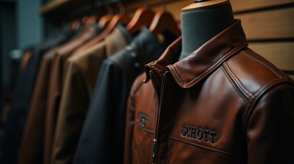 Des blousons et vestes Schott pas chers en promo