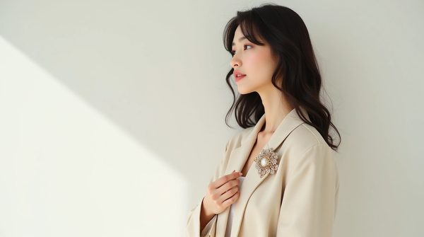 La broche, l'accessoire de mode qui réinvente le style féminin